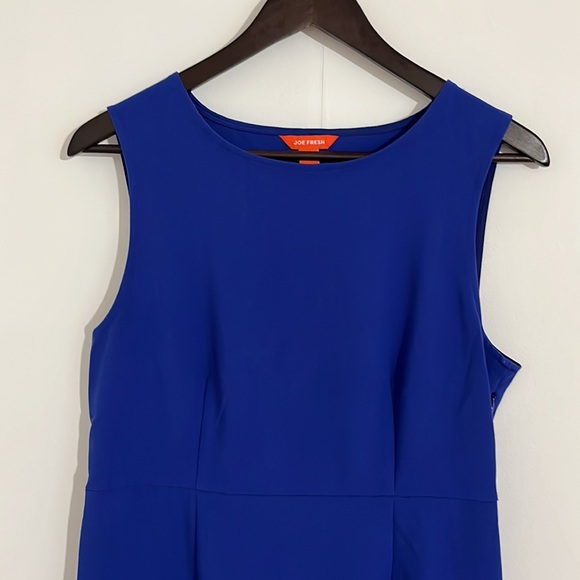 JOE FRESH COBALT DRESS SIZE 6 - Picture 2 of 7